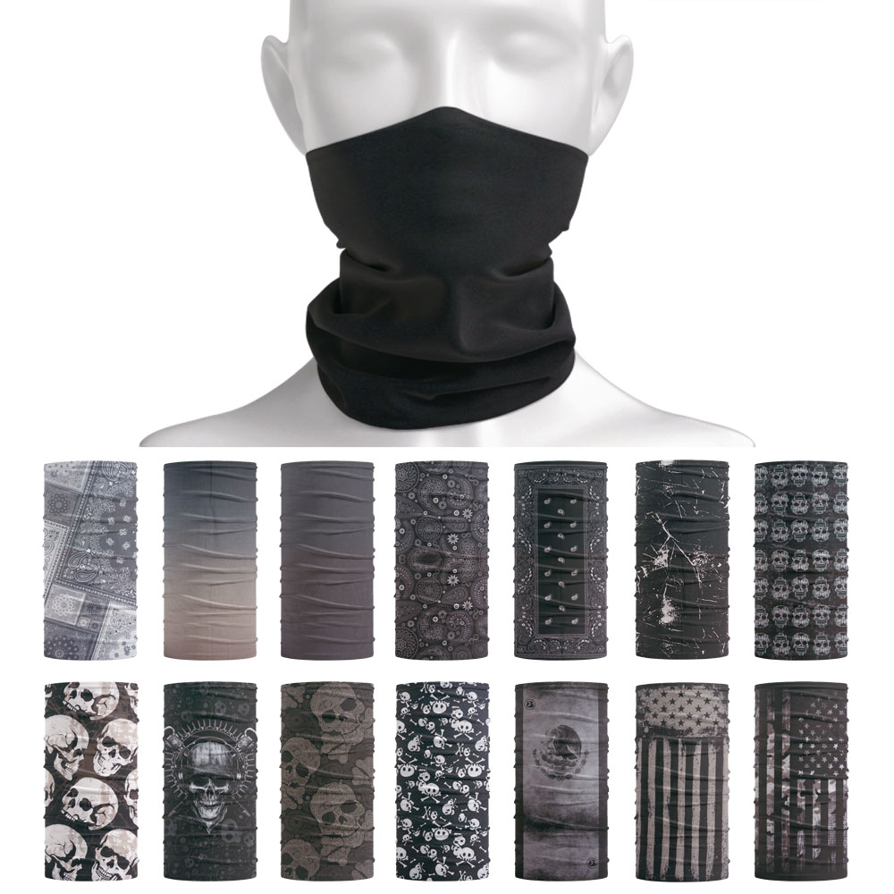 Running Gear Youtube - Dark Color Tube Neckchief Outdoor Sports