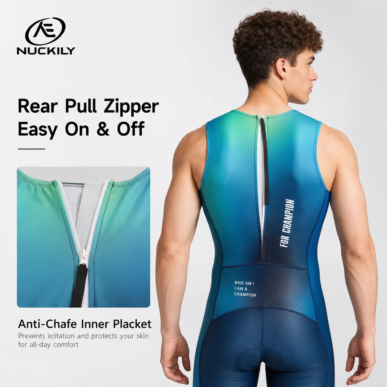 NUCKILY Triathlon Suit Sleevel - Running Gear Youth recension och pris