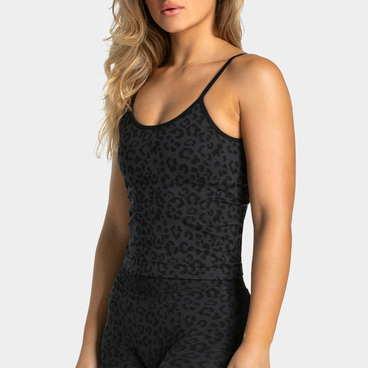 Sexy Leopard Print Yoga Tank T - Running Gear Vest recension och pris