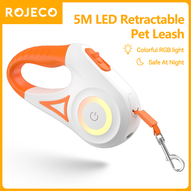 ROJECO 5M Automatic Dog Leash  - Running Gear Dog recension och pris
