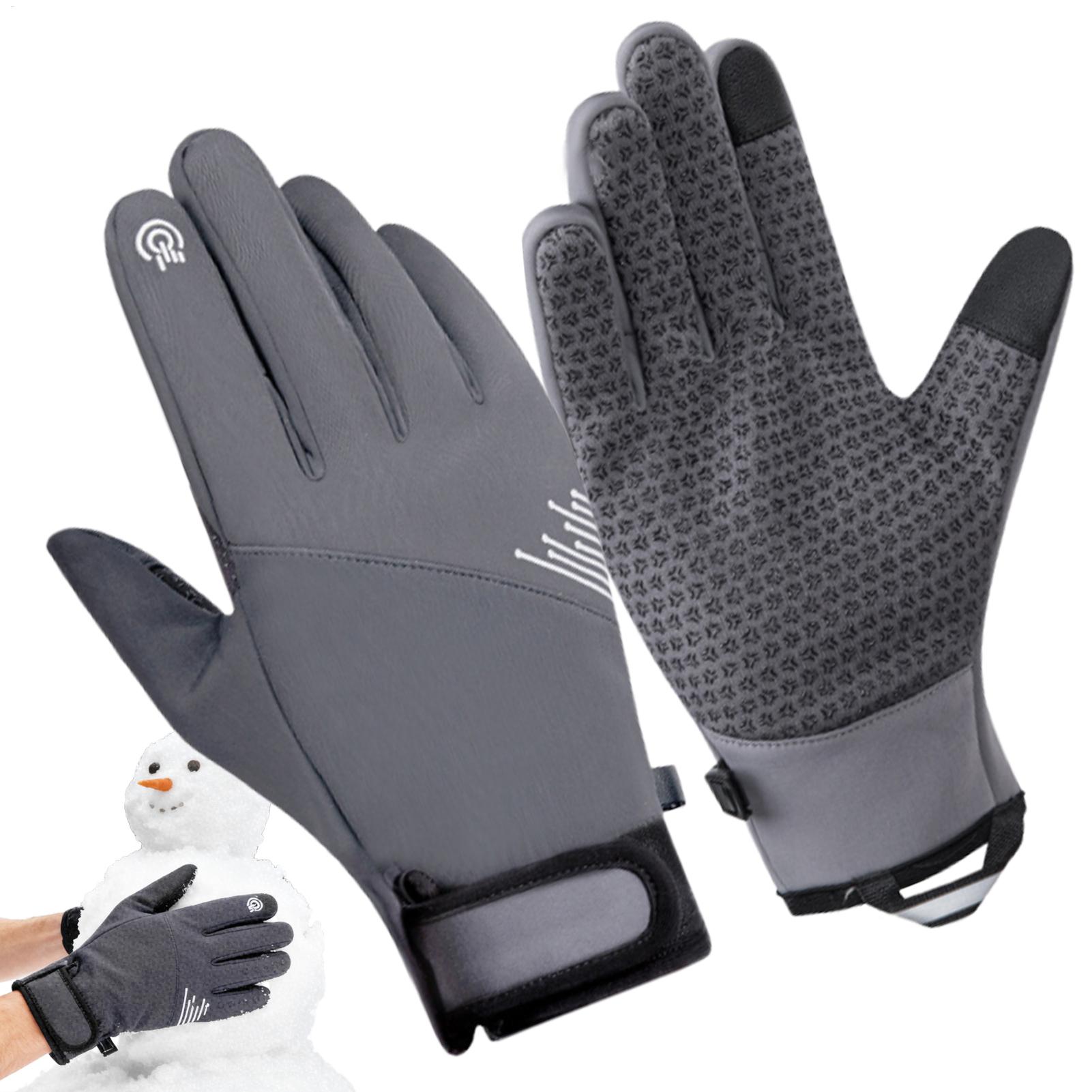 Winter Gloves Windproof Touchs - Running Gear For Cold Weather recension och pris