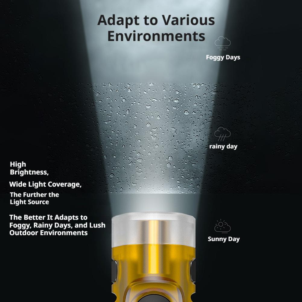 Flashlight Keychain Bright Rec - Running Gear Night recension och pris