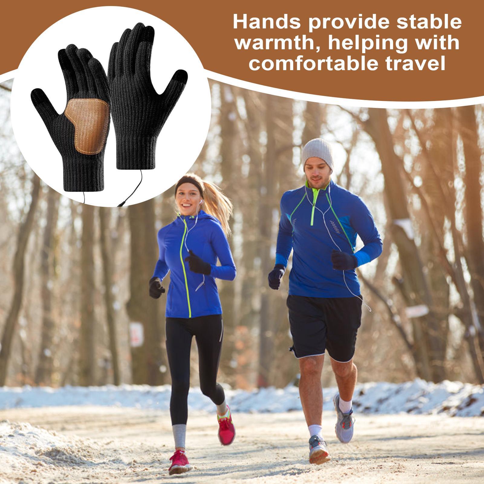 USB Heated Gloves with Touchsc - Running Gear For Cold Weather recension och pris