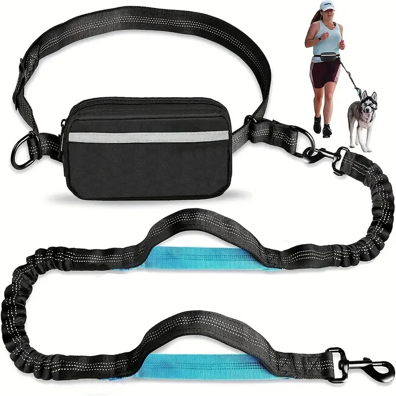 Free Dog Leash with Zipper Pou - Running Gear Dog recension och pris