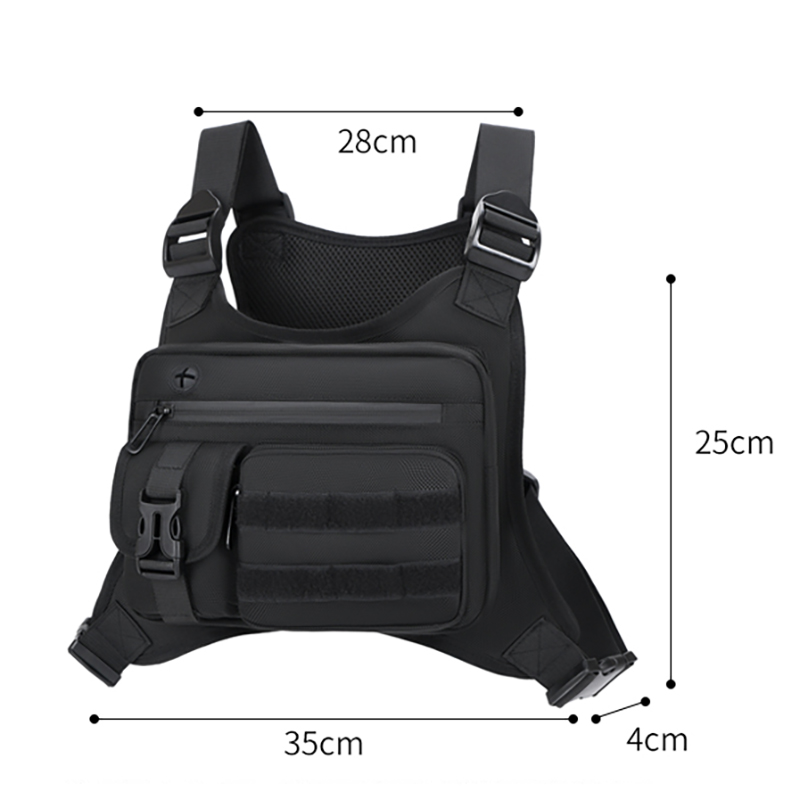 Tactical Chest Rig Bag Men Wat - Running Gear Vest recension och pris