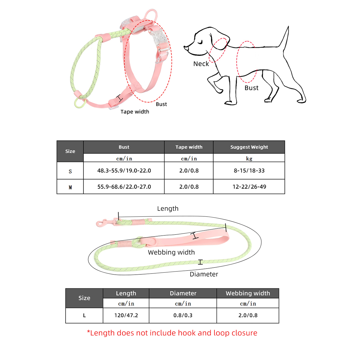 Small And Medium Dogs Harness  - Running Gear Dog recension och pris
