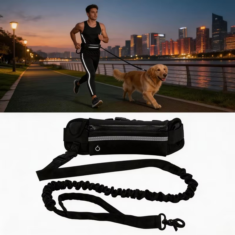 HOMEFISH Hands-Free Dog Leash  - Running Gear Dog recension och pris