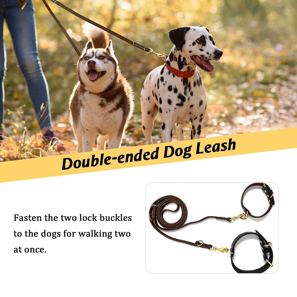 Multi Function Leather Dog Lea - Running Gear Dog recension och pris