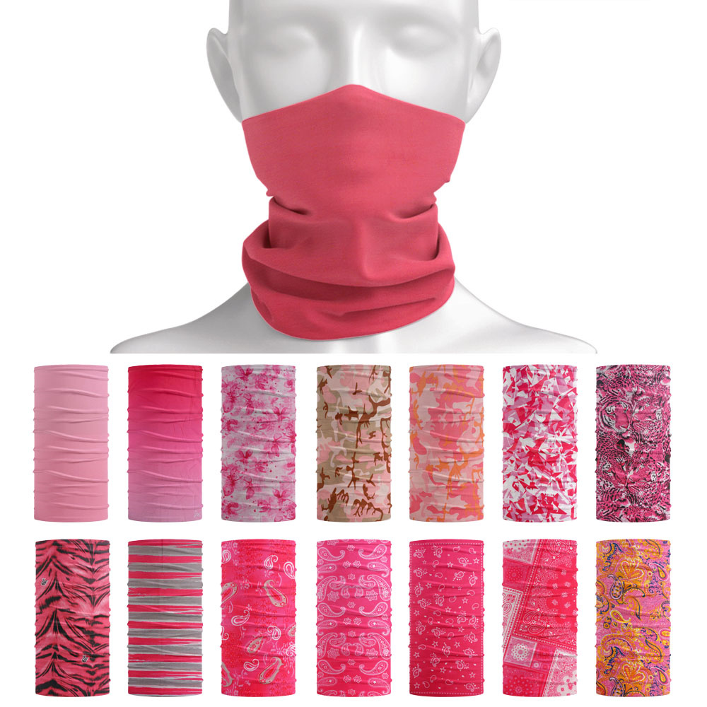 Pink Seamless Outdoor Bandana  - Running Gear Youtube recension och pris