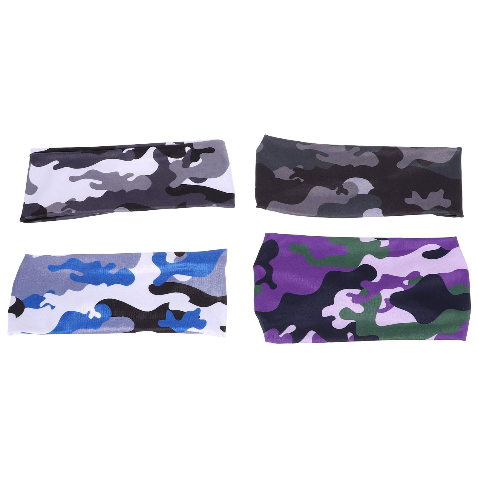 4Pcs Sweatbands Camo Athletic  - Running Gear Youth recension och pris