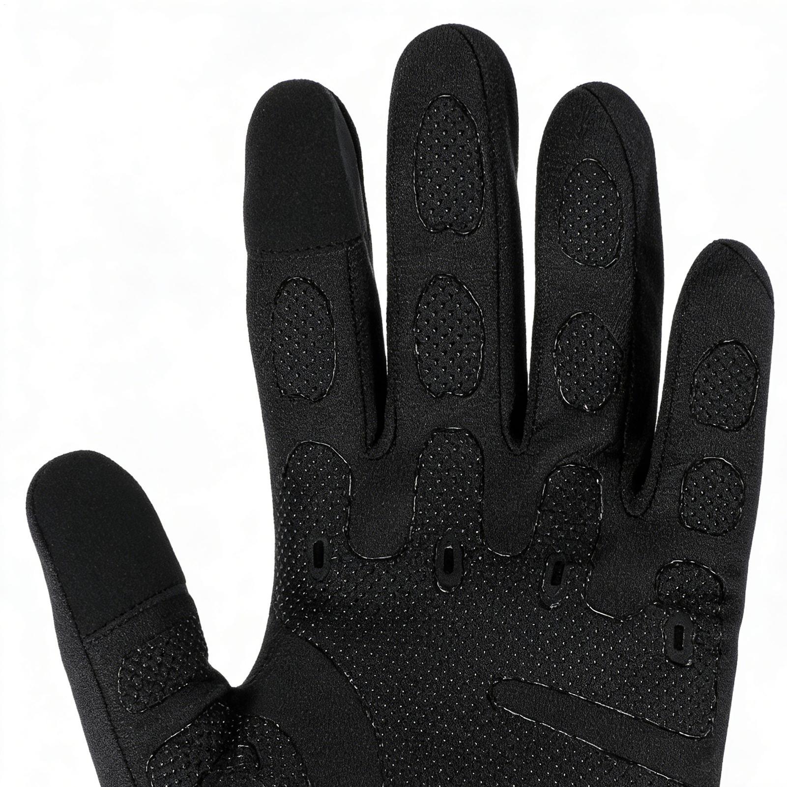 Warm Cycling Gloves Full Finge - Running Gear For Cold Weather recension och pris