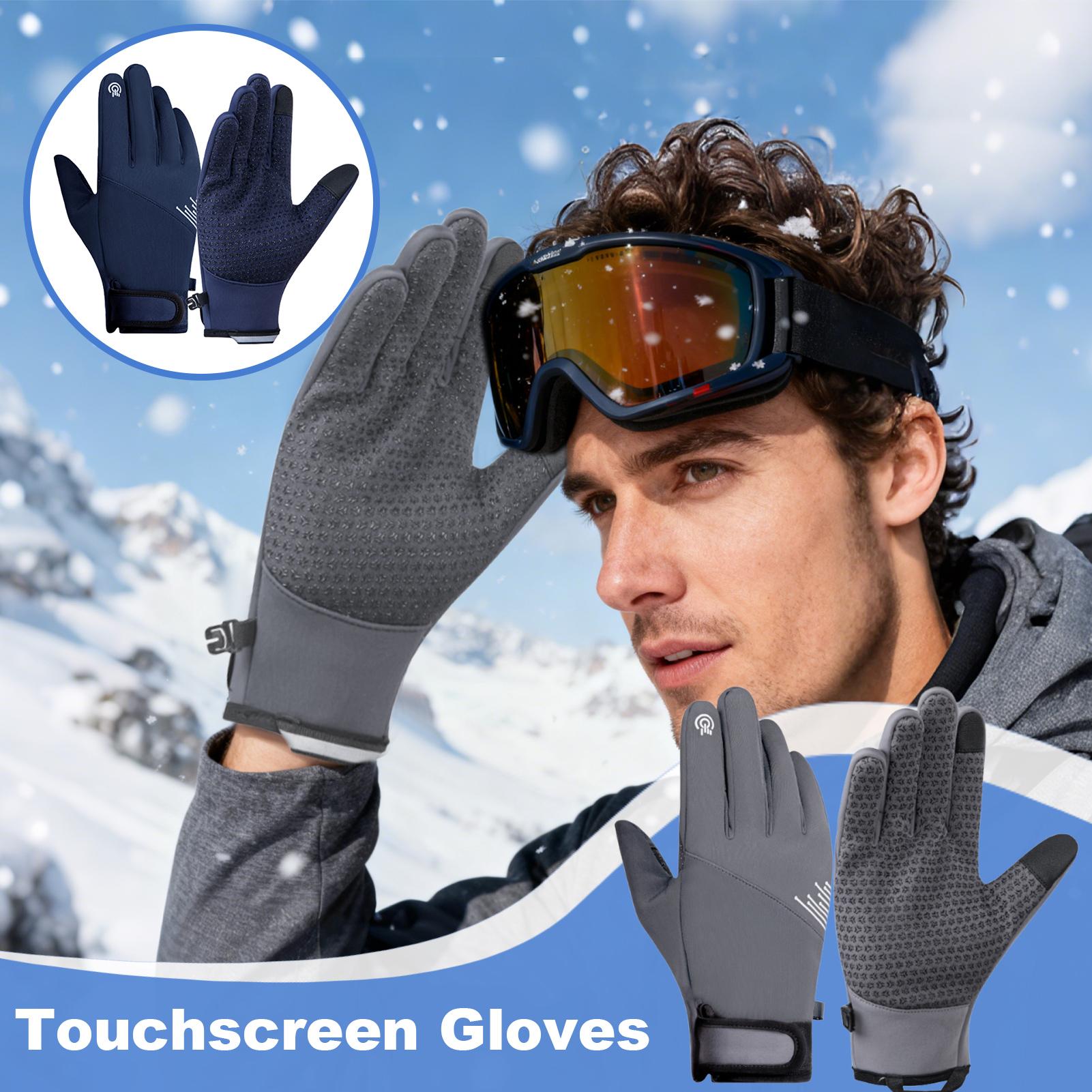 Winter Gloves Men Windproof To - Running Gear For Cold Weather recension och pris
