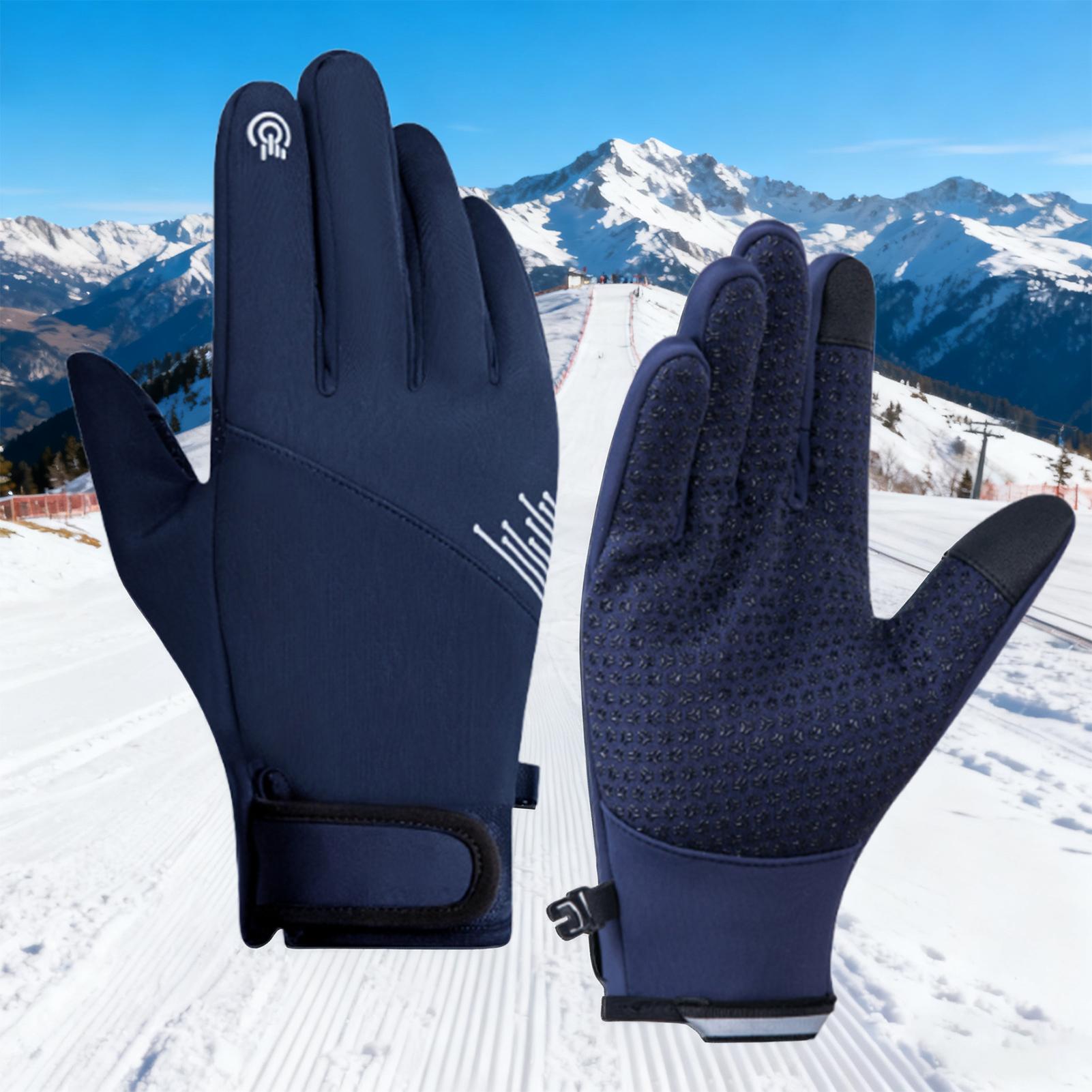 Winter Gloves Men Windproof To - Running Gear For Cold Weather recension och pris