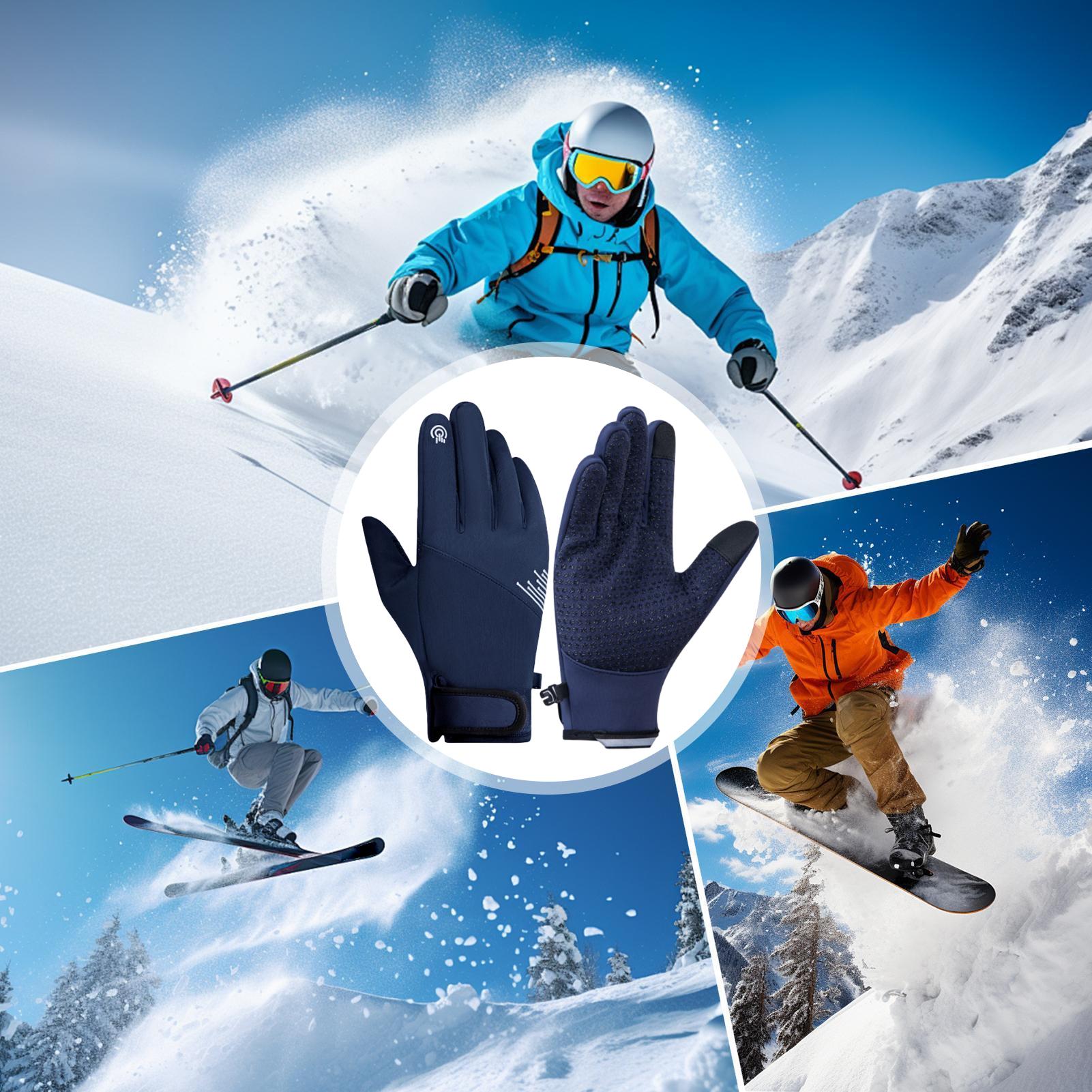 Winter Gloves Men Windproof To - Running Gear For Cold Weather recension och pris