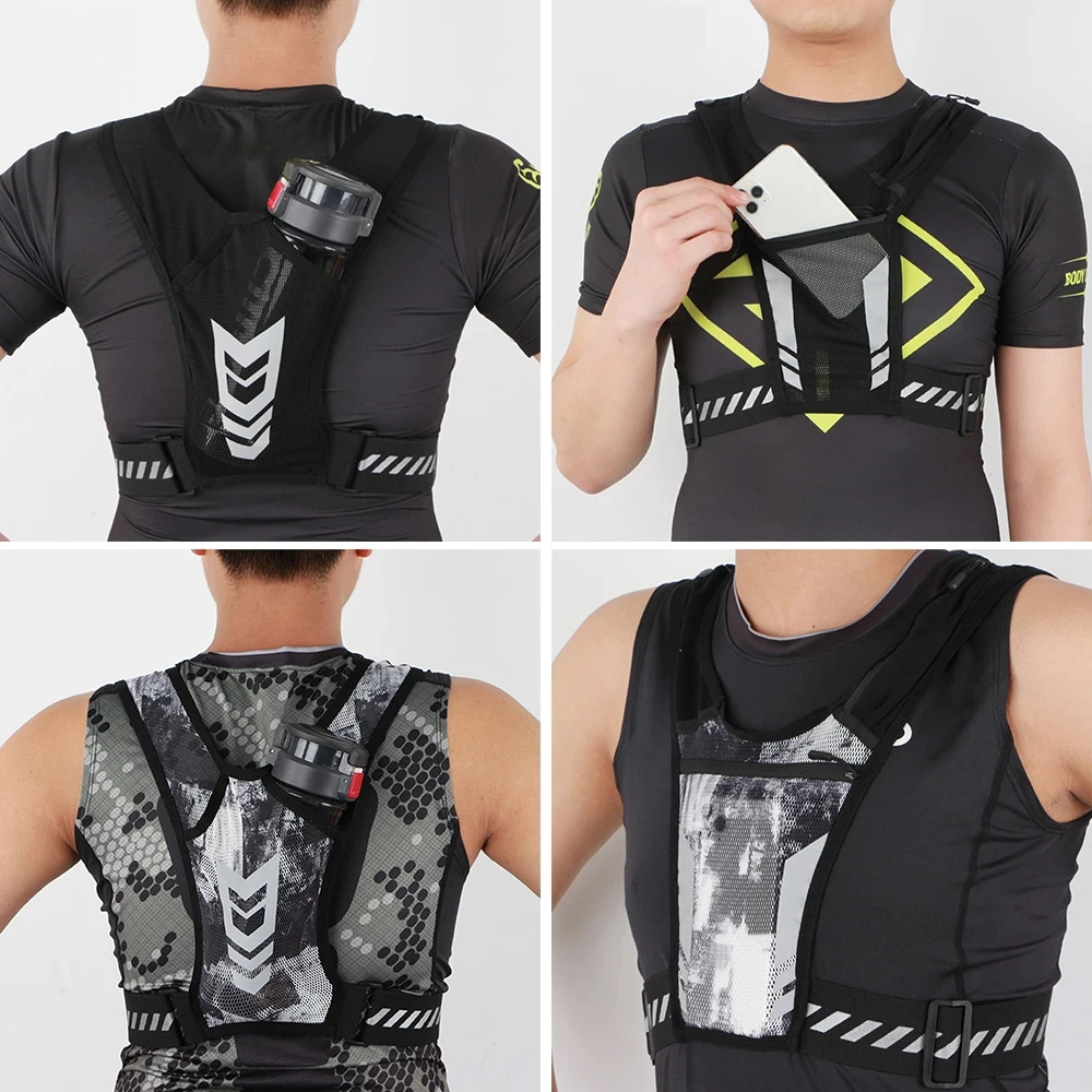 Reflective Running Vest with P - Running Gear For Your Phone recension och pris