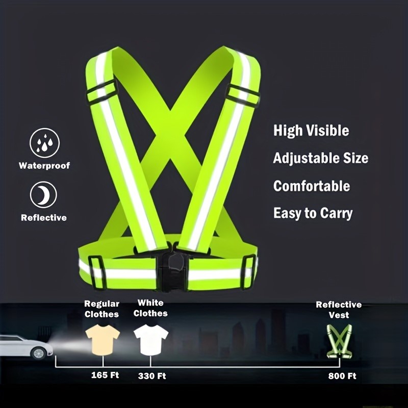 High Visibility Reflective Saf - Running Gear Night recension och pris