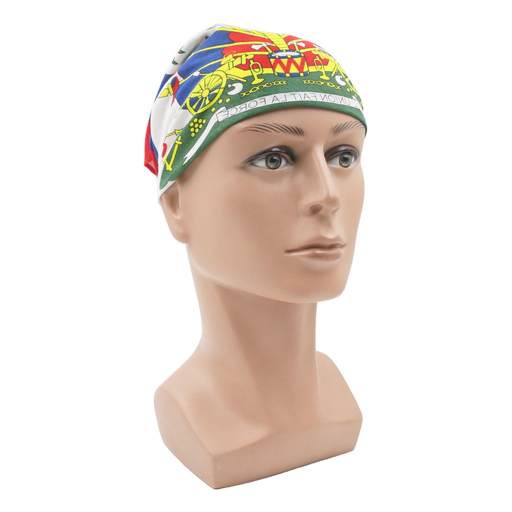 Haiti Flag Bandana 100% Cotton - Running Gear Gifts For Men recension och pris