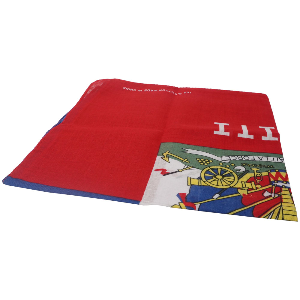 Haiti Flag Bandana 100% Cotton - Running Gear Gifts For Men recension och pris