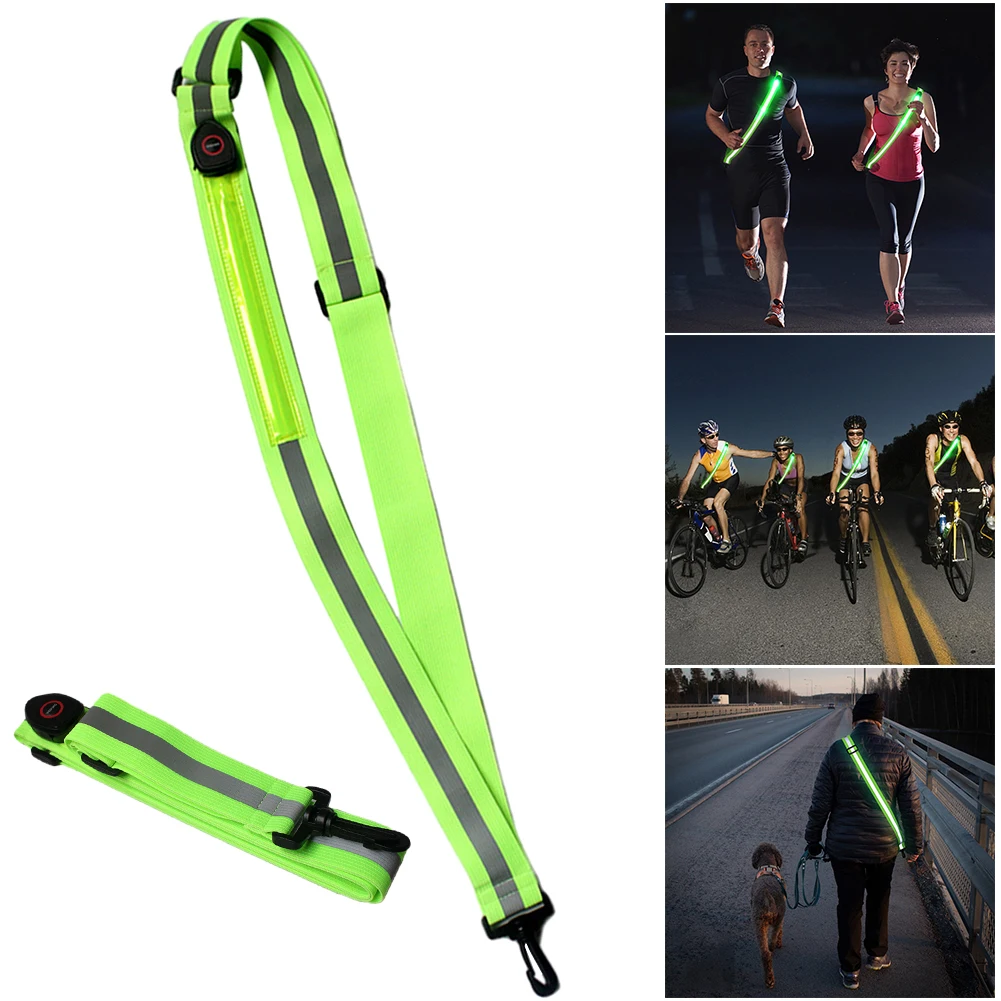 USB Rechargeable Cycling Refle - Running Gear Night recension och pris
